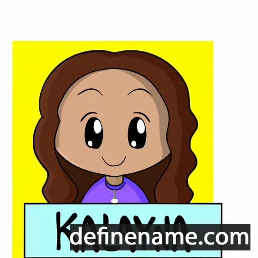 Kaylena cartoon