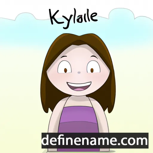 Kayllie cartoon