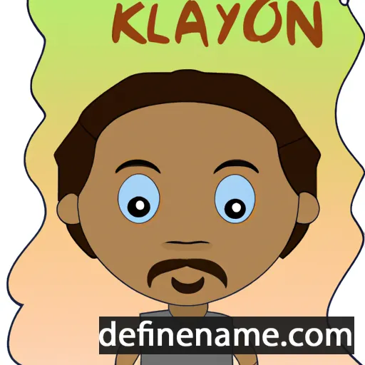 cartoon of the name Kaylon