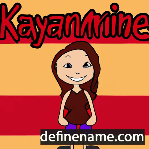 Kaylynne cartoon