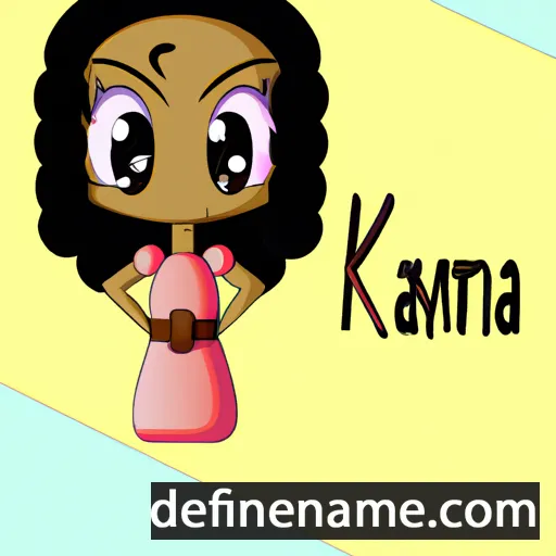 Kayonna cartoon