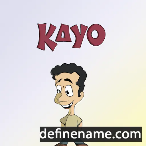 cartoon of the name Kayro