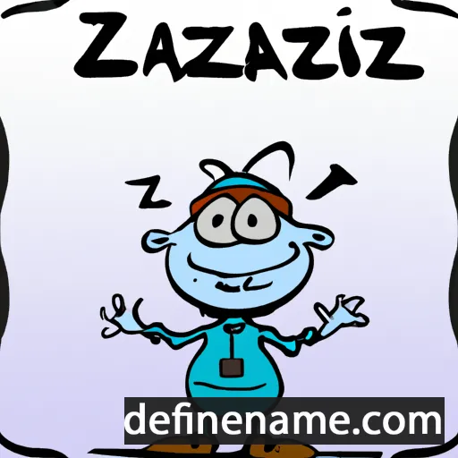 cartoon of the name Kazimirz