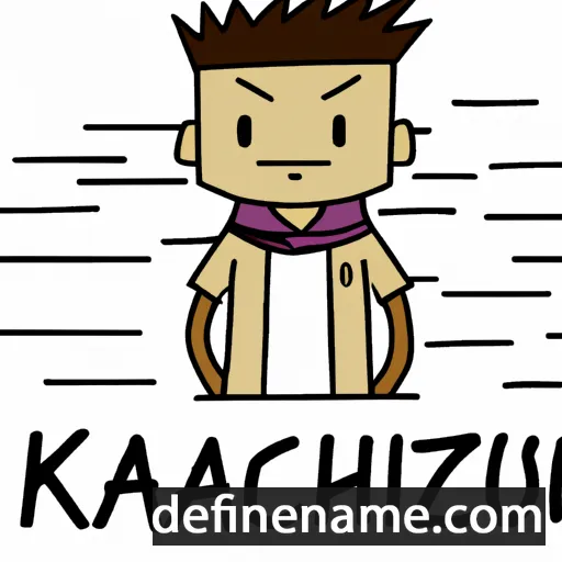 Kazuichi cartoon