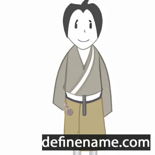 cartoon of the name Kazunori