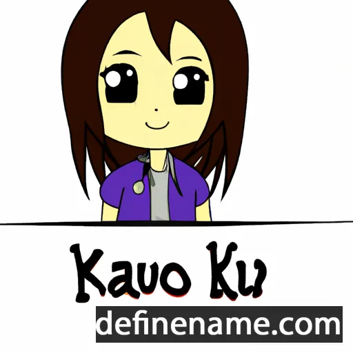 Kazuyo cartoon