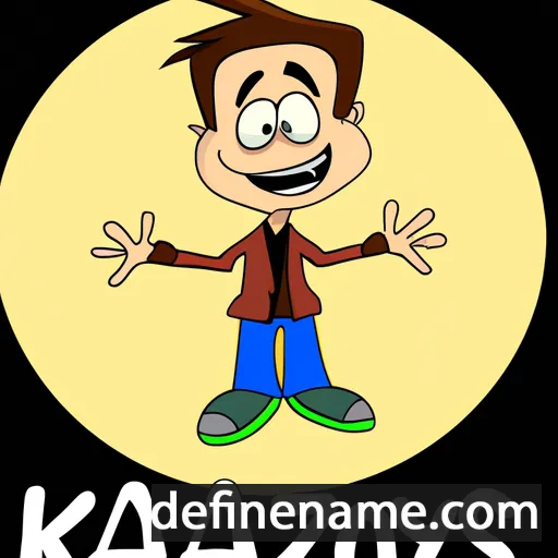 cartoon of the name Kazys