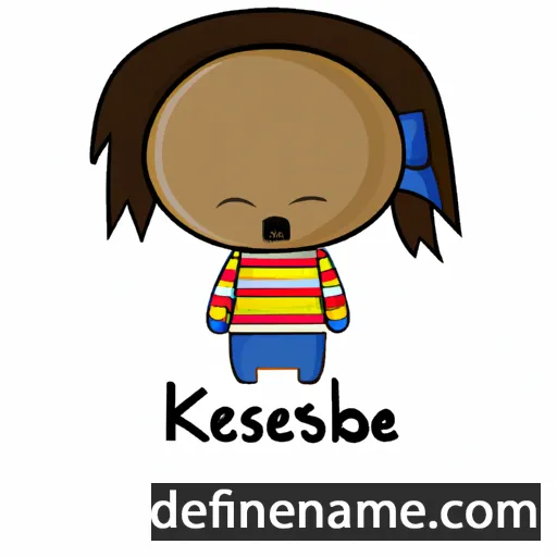 cartoon of the name Keabetswe