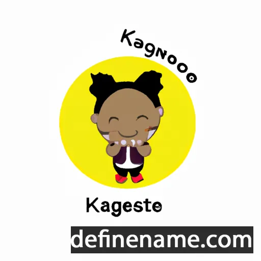 cartoon of the name Keamogetse