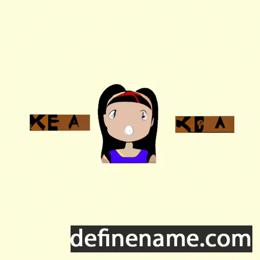 Keana cartoon