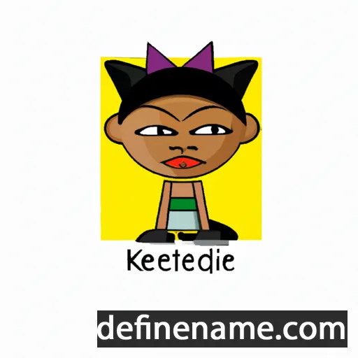 cartoon of the name Kedisaletse