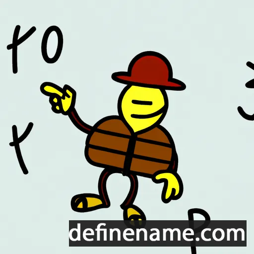 cartoon of the name Kee-too-way-how