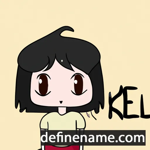 cartoon of the name Kei