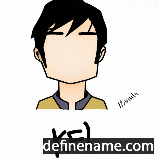 cartoon of the name Kei