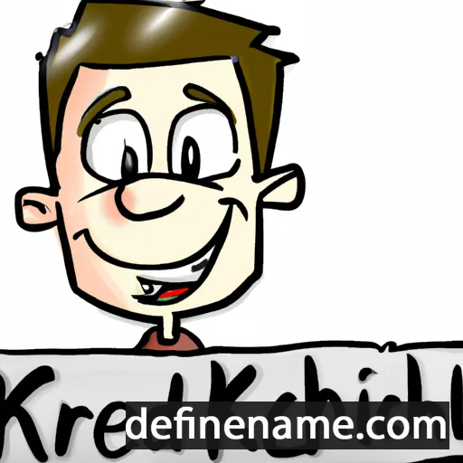 cartoon of the name Keidrich