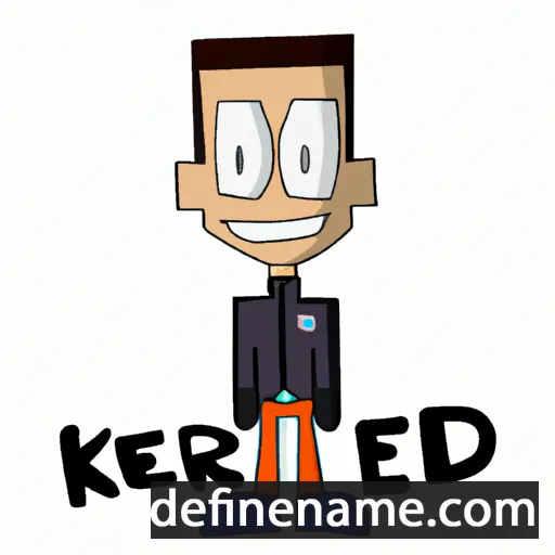 cartoon of the name Keidriek